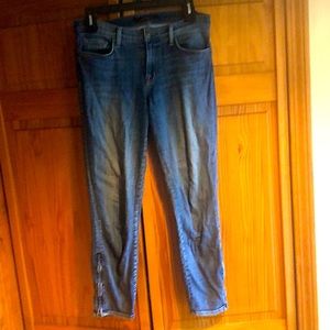 JBrand capris zip jeans size 27